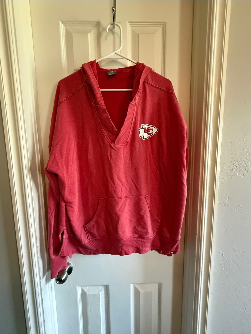 Fanatics Red Kansas City Chiefs Pullover Hoodie